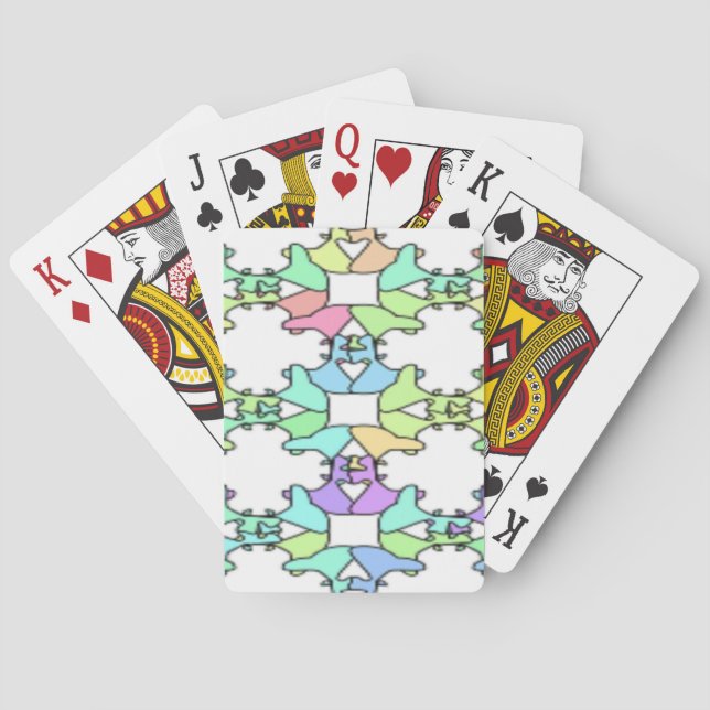 PASTEL COLORS PLAYING CARDS (Back)
