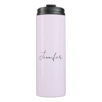 Pastel Colour Calligraphy Elegant Plain Simple Nam