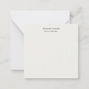 Pastel Colour Professional Unique Classical Simple Card