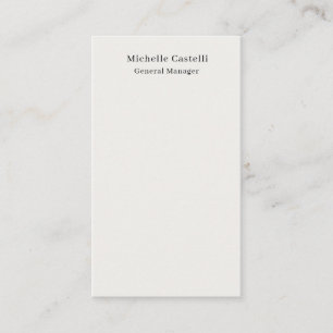 Pastel Colour Professional Unique Classical Simple Enclosure Card