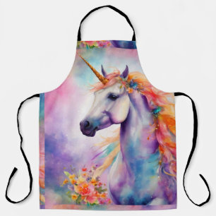Pastel Colour Unicorn Apron