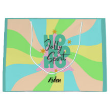 pastel colour whimsical pattern kid's name Holida