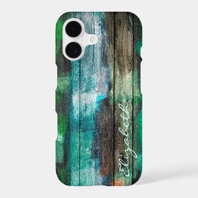 Pastel Coloured Abstract Monogram #4 (Back)