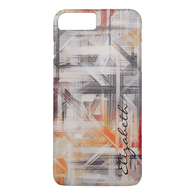 Pastel Coloured Abstract Pattern #2 Case-Mate iPhone Case (Back)