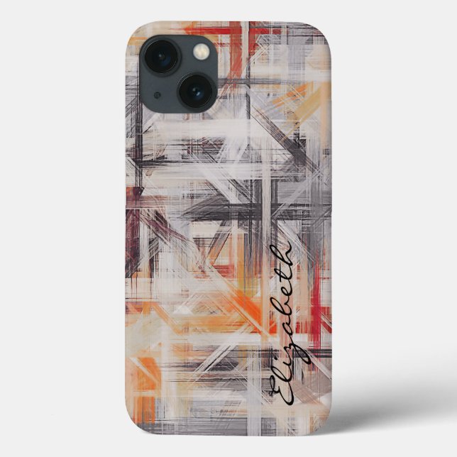 Pastel Coloured Abstract Pattern #2 Case-Mate iPhone Case (Back)