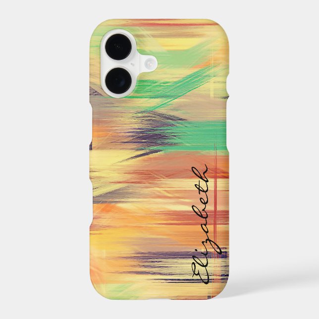 Pastel Coloured Abstract Pattern #3 (Back)