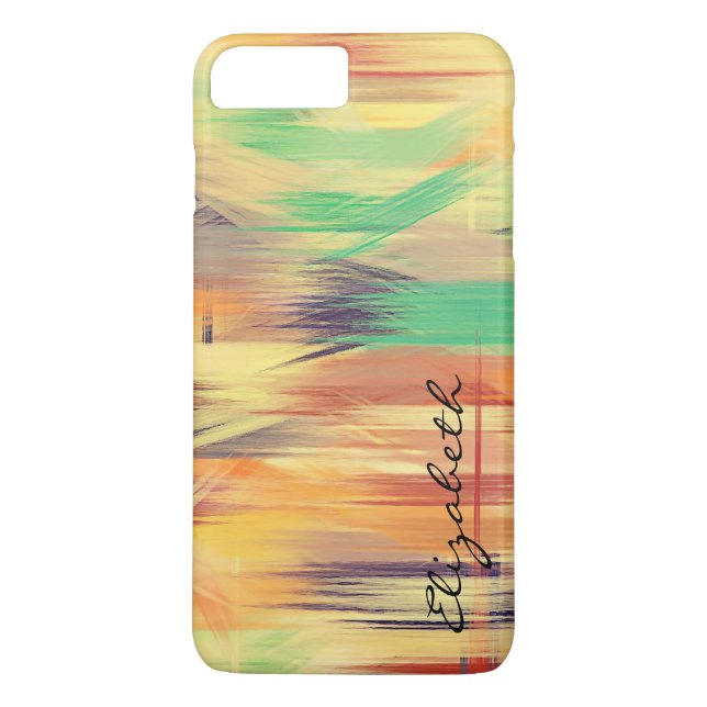 Pastel Coloured Abstract Pattern #3 Case-Mate iPhone Case (Back)
