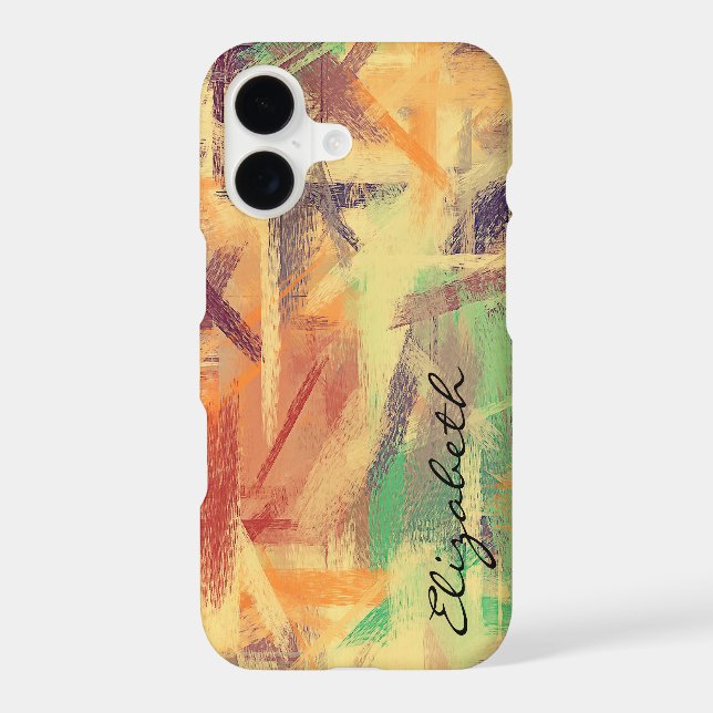 Pastel Coloured Abstract Pattern #5 (Back)