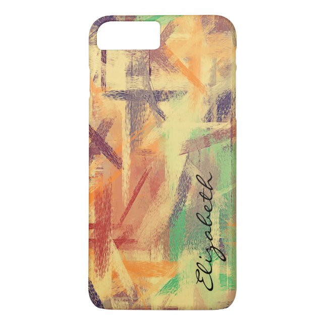 Pastel Coloured Abstract Pattern #5 Case-Mate iPhone Case (Back)
