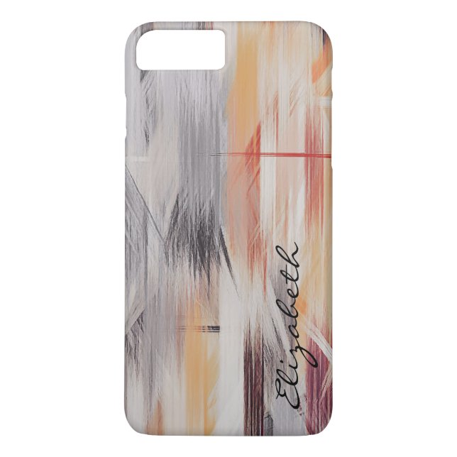 Pastel Coloured Abstract Pattern #6 Case-Mate iPhone Case (Back)