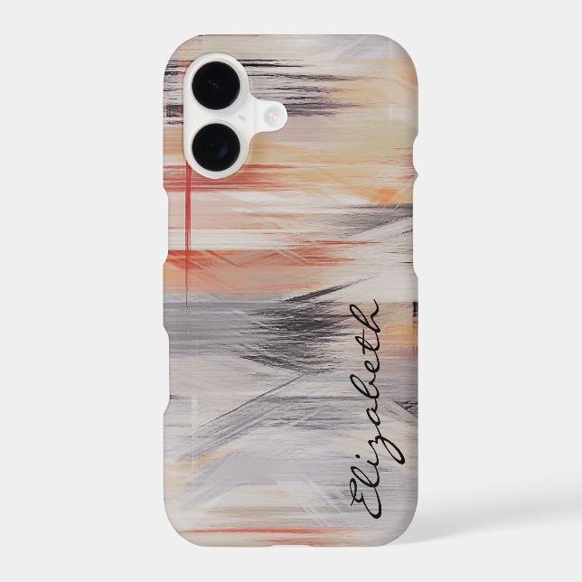 Pastel Coloured Abstract Pattern #7 (Back)