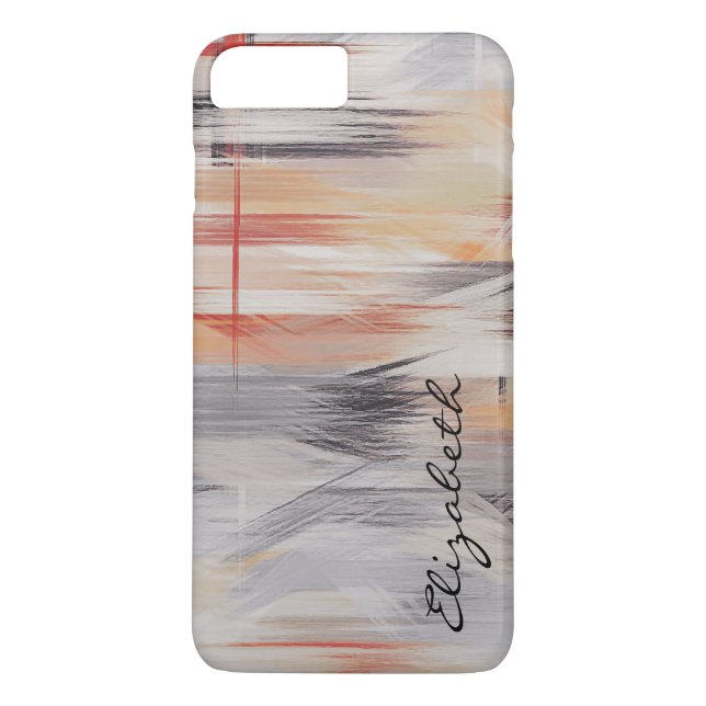 Pastel Coloured Abstract Pattern #7 Case-Mate iPhone Case (Back)
