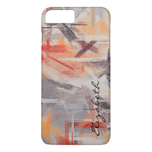 Pastel Coloured Abstract Pattern #8 iPhone 8 Plus/7 Plus Case