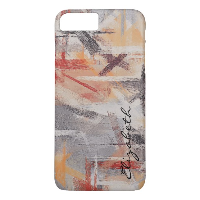 Pastel Coloured Abstract Pattern #8 Case-Mate iPhone Case (Back)