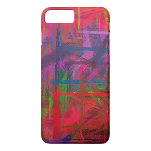 Pastel Coloured Abstract Pattern #9 iPhone 8 Plus/7 Plus Case