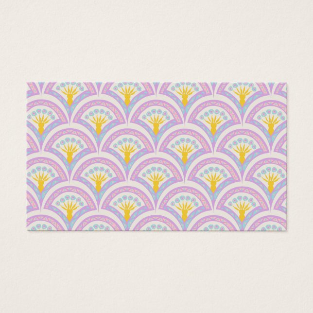 Pastel coloured shell pattern (Front)