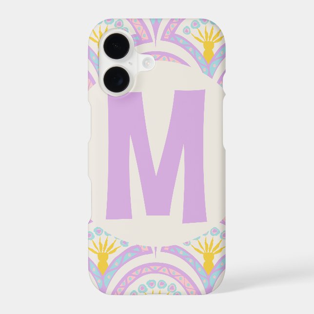 Pastel coloured shell pattern (Back)