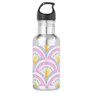Pastel coloured shell pattern 532 ml water bottle