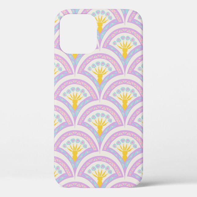 Pastel coloured shell pattern Case-Mate iPhone case (Back)