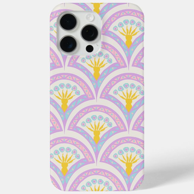Pastel coloured shell pattern Case-Mate iPhone case (Back)