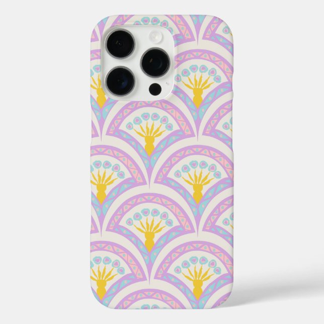 Pastel coloured shell pattern Case-Mate iPhone case (Back)