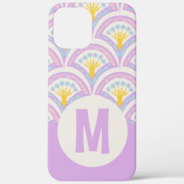 Pastel coloured shell pattern Case-Mate iPhone case (Back)