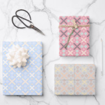 Pastel Colourful Geometric Rectangle Pattern