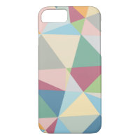 Pastel Colourful Modern Abstract Geometric Pattern
