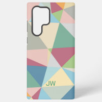 Pastel Colourful Modern Abstract Geometric Pattern