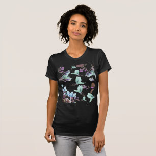 Pastel Colours Bougainvillea Flowers T-Shirt