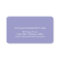 Pastel Colours Business Card