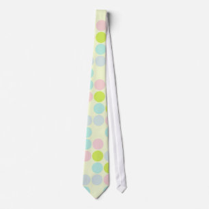 Pastel Colours, Dot Pattern Tie