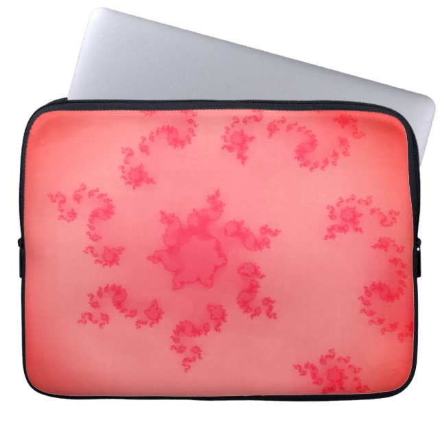 Pastel colours, home design laptop sleeve (Front)