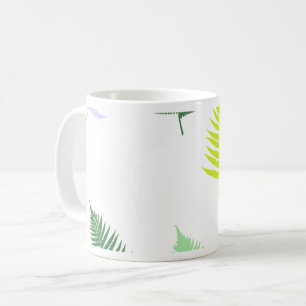 Pastel Colours Lucky Fern Coffee Mug
