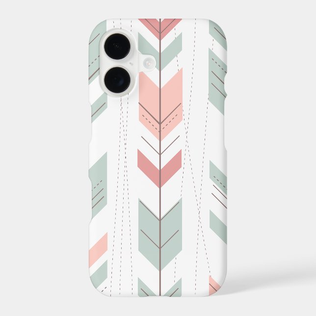 Pastel Colours Tribal Arrows Pattern (Back)