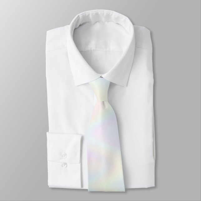  pastel colours waves tie (Tied)