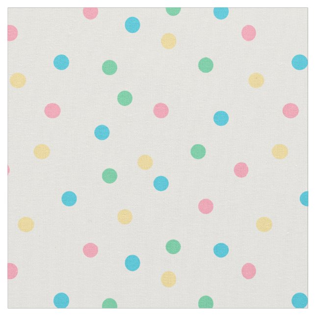 Pastel Confetti Fabric (Close Up)