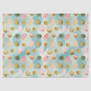 Pastel Confetti Glitter Abstract Pattern (2) Tissue Paper