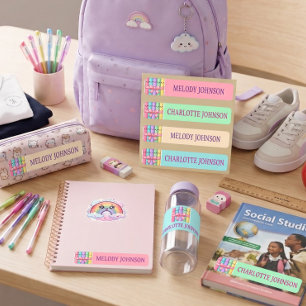 Pastel Crayon Coloured Girl Colour Coded