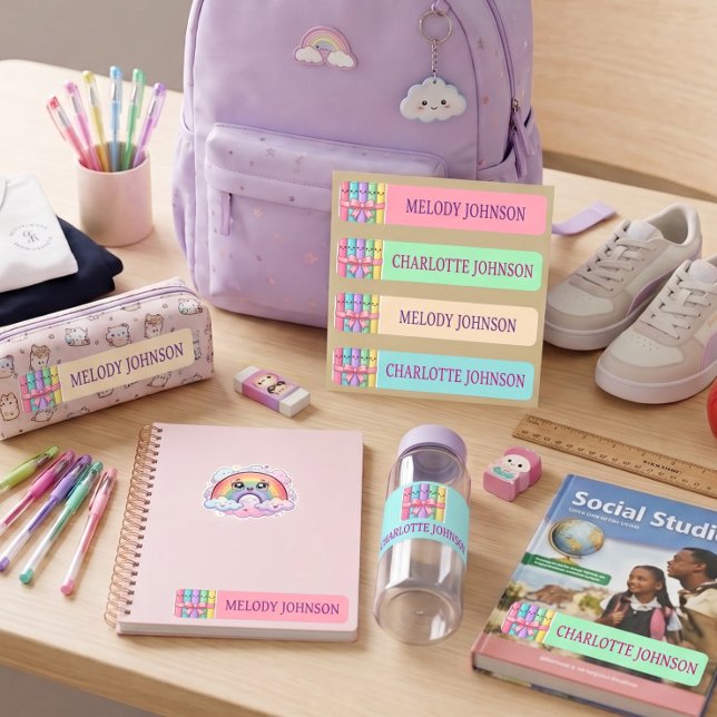 Pastel Crayon Coloured Girl Colour Coded (Creator Uploaded)