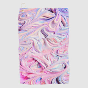 Pastel Creamy Frosting Golf Towel