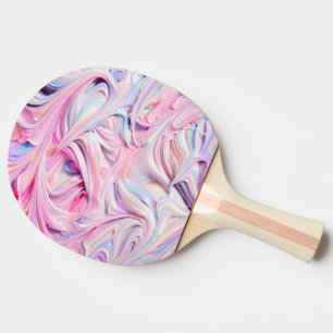 Pastel Creamy Frosting Ping Pong Paddle