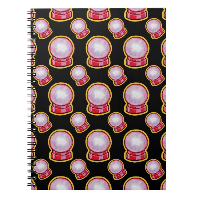 Pastel Crystal Ball Notebook (Front)