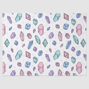 Pastel Crystal Point Pattern Tissue Paper