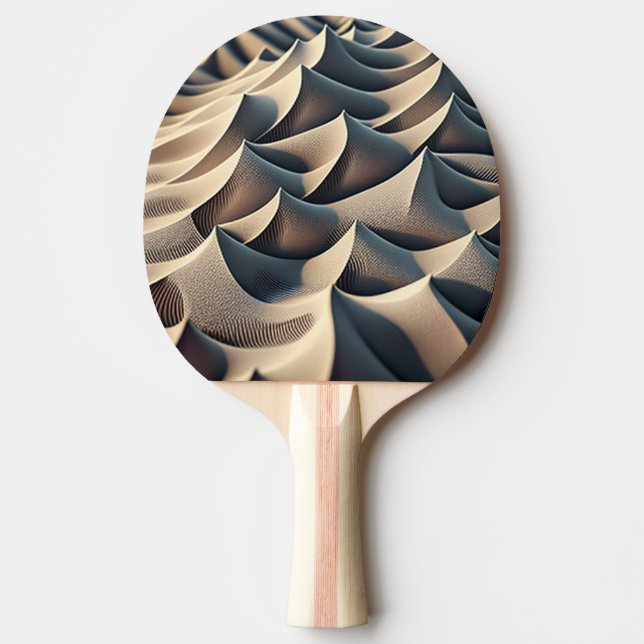 Pastel Currents Ping Pong Paddle (Front)