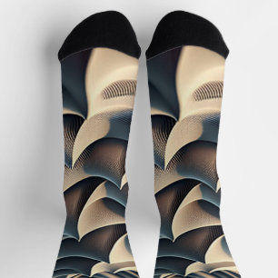 Pastel Currents Socks