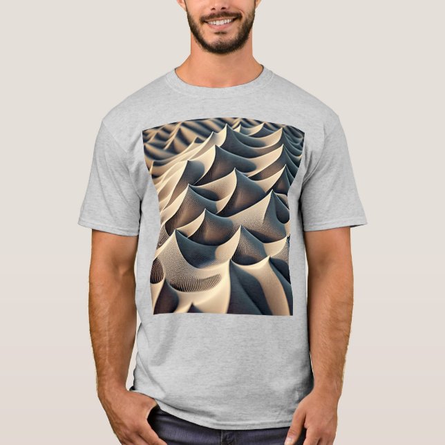 Pastel Currents T-Shirt (Front)