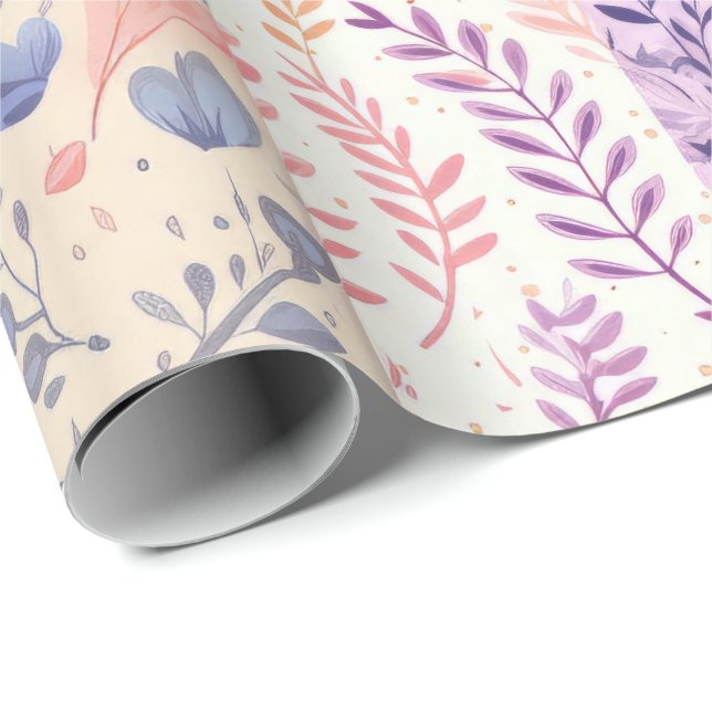 Pastel cute boho wrapping paper (Roll Corner)