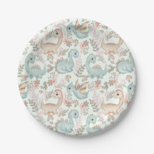 Pastel cute dinosaurs
