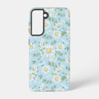 Pastel Daisy Flower Garden Pattern